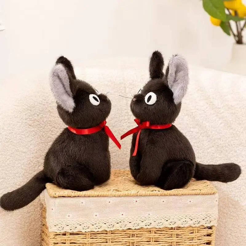 New Latest Witch Little Black Cat Kawaii Stuffed Plush Toy - Image 6