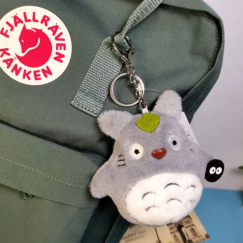 Anime Cute Cat Keychain Purse Soft Plush