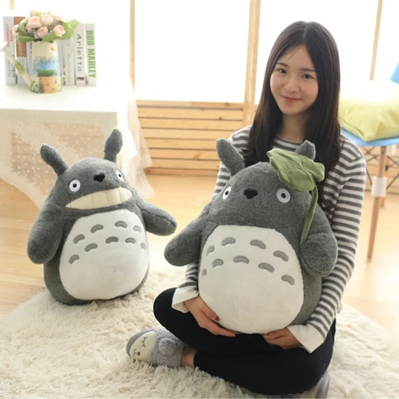 Kawaii Cute peluches Lotus Leaf Totoro Plush Toy - Image 4