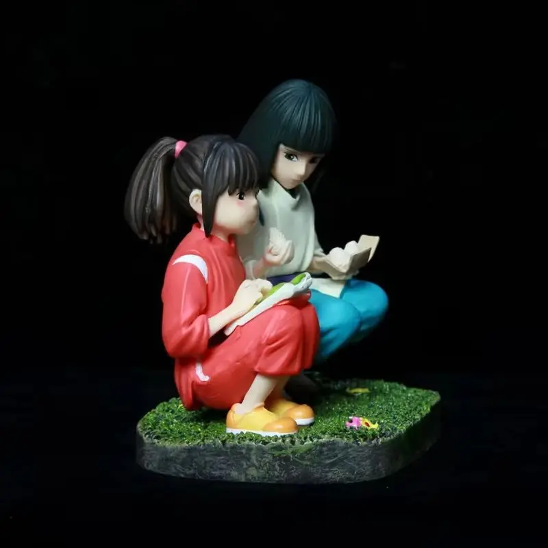 Chihiro Meets Haku Onigiri Scene Figurines - Image 4