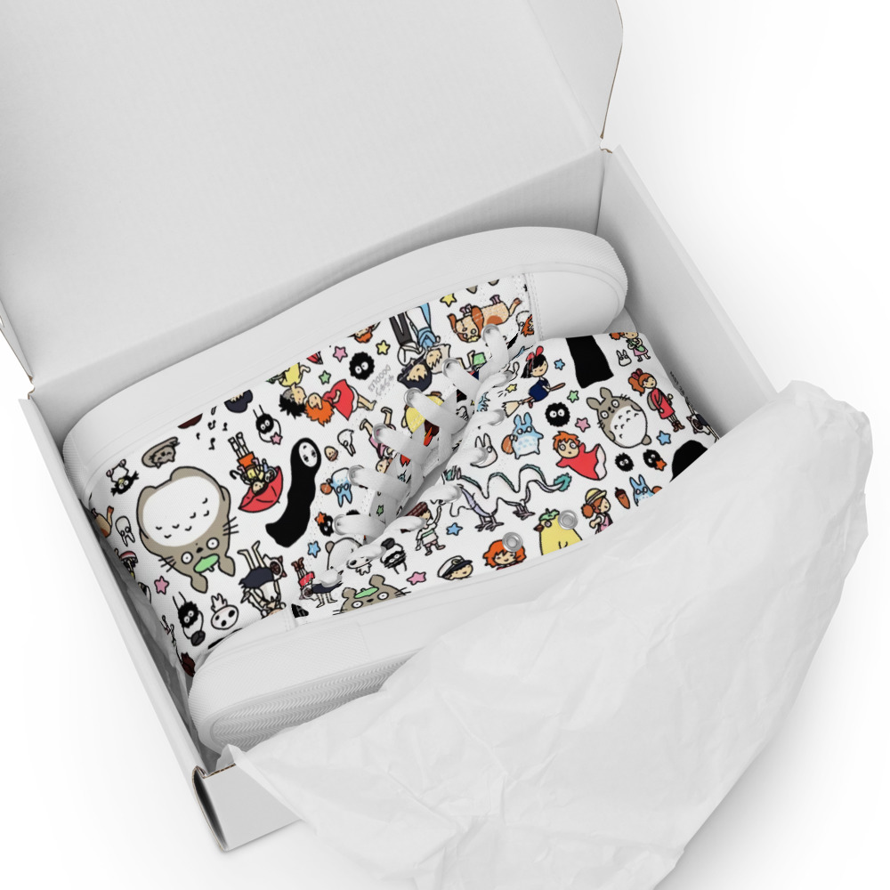 Studio Ghibli Shoes All Characters Converse Shoes - Image 4