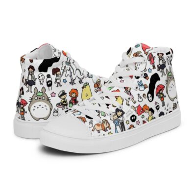 Studio Ghibli Shoes All Characters Converse Shoes