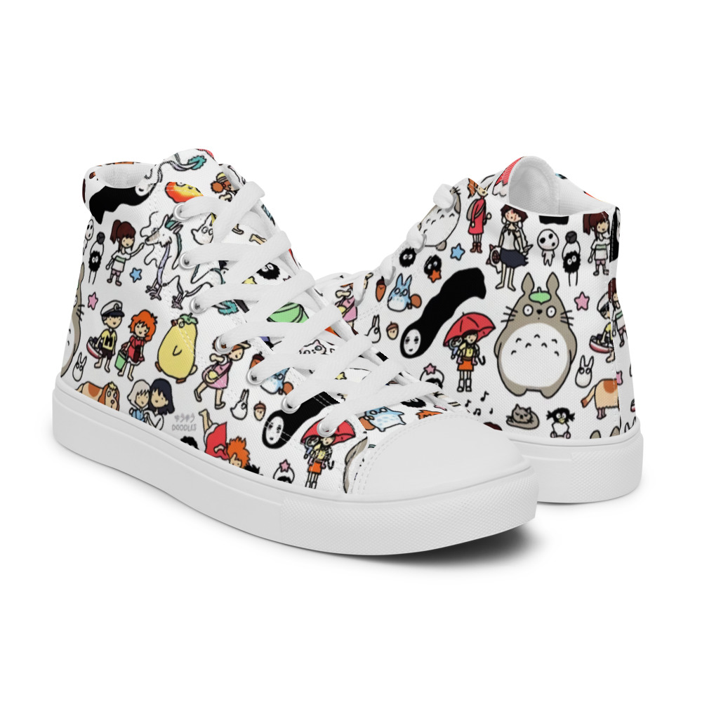 Studio Ghibli Shoes All Characters Converse Shoes - Image 9