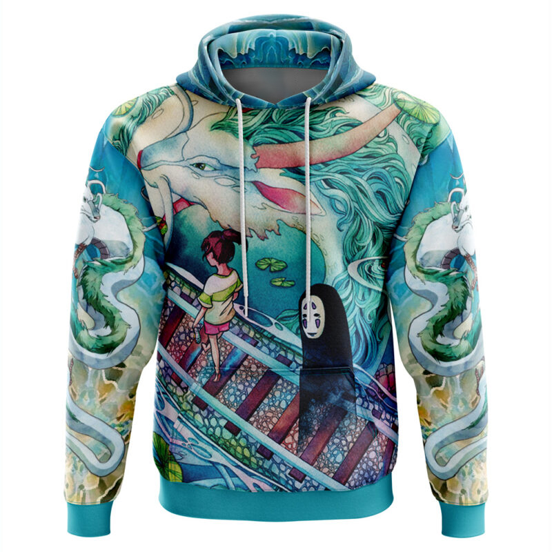 Studio Ghibli Spirited Away Mythical 3D Hoodie - Image 4