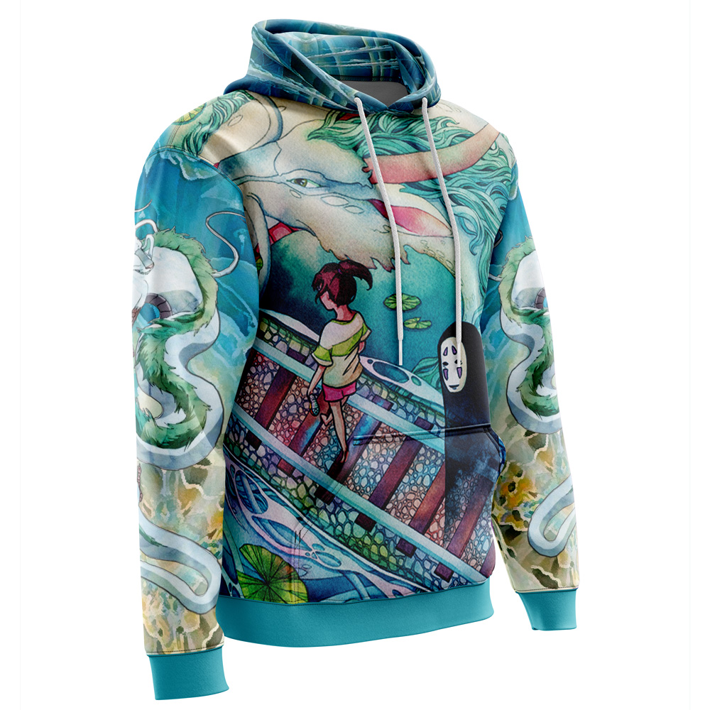 Studio Ghibli Spirited Away Mythical 3D Hoodie - Image 2