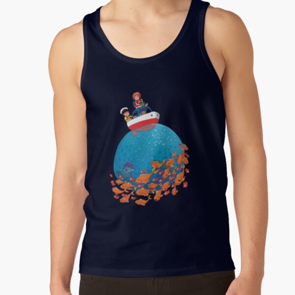 Ponyo Boat Sea Goldfish Tank Top - Image 6
