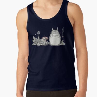 Funny Stop Manga Style Bus Tank Top