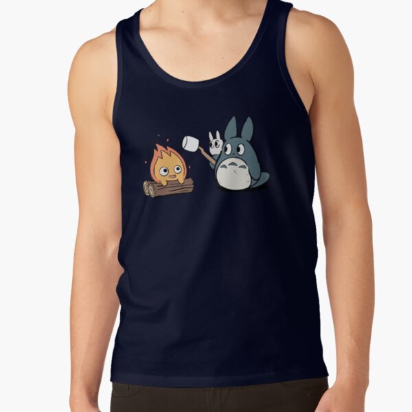 Marshmallow Totoro Tank Top - Image 6