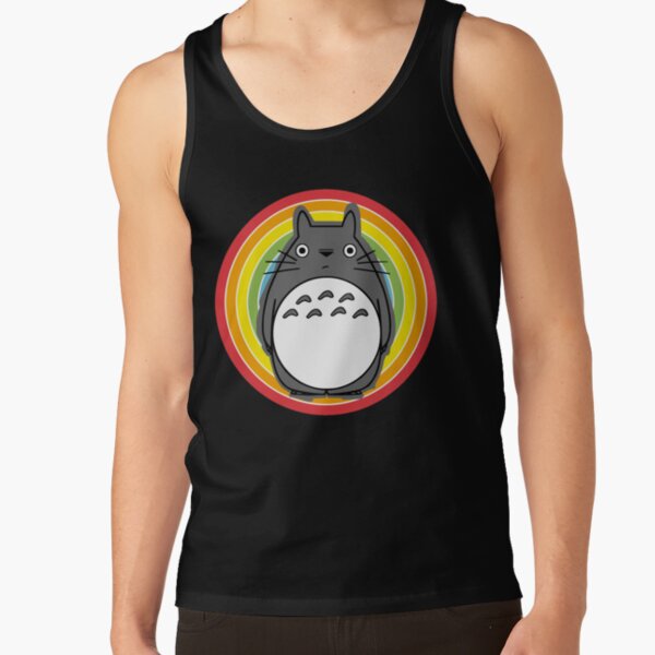 Totoro Rainbow Tank Top - Image 2