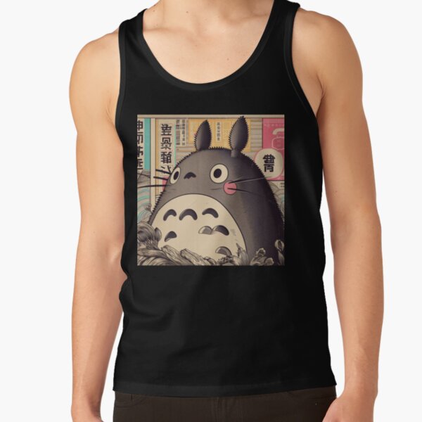 Vintage Japanese Poster Japanese Icon With Retro Charm Tank Top - Image 2