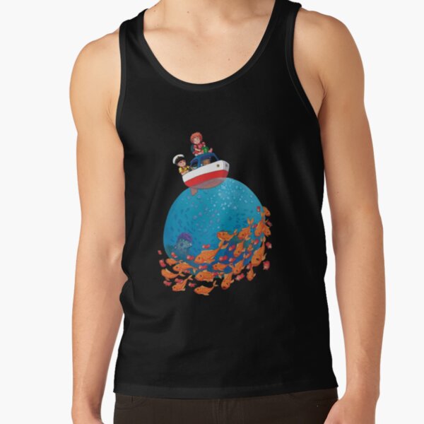 Ponyo Boat Sea Goldfish Tank Top - Image 4