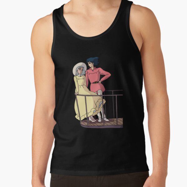 Lovers In The Sky Transparent Tank Top - Image 2