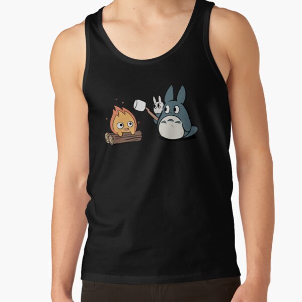 Marshmallow Totoro Tank Top - Image 2