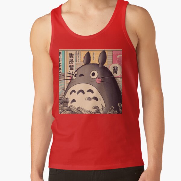 Vintage Japanese Poster Japanese Icon With Retro Charm Tank Top - Image 5