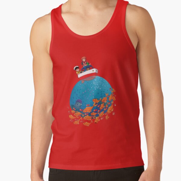 Ponyo Boat Sea Goldfish Tank Top