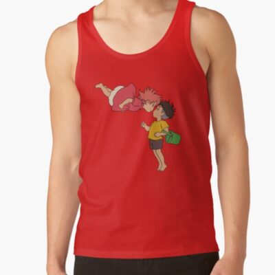 Ponyo And Sosuke Tank Top