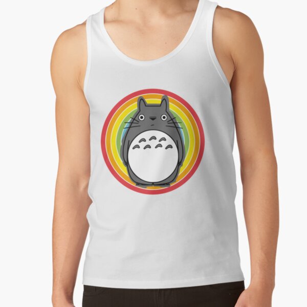 Totoro Rainbow Tank Top