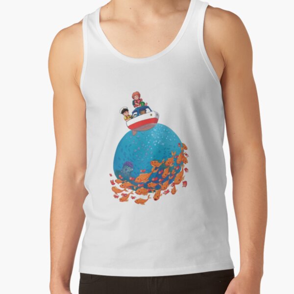 Ponyo Boat Sea Goldfish Tank Top - Image 2