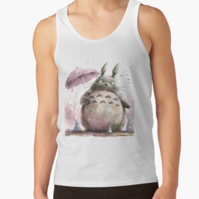 Bunny With Umbrella Tank Top