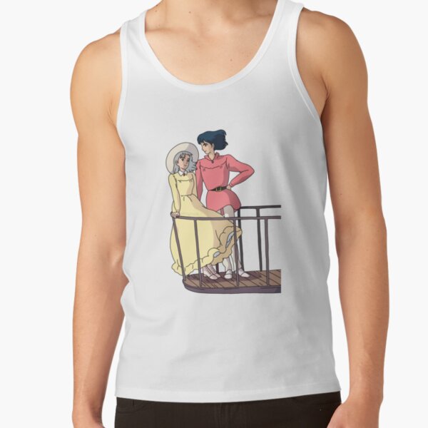 Lovers In The Sky Transparent Tank Top