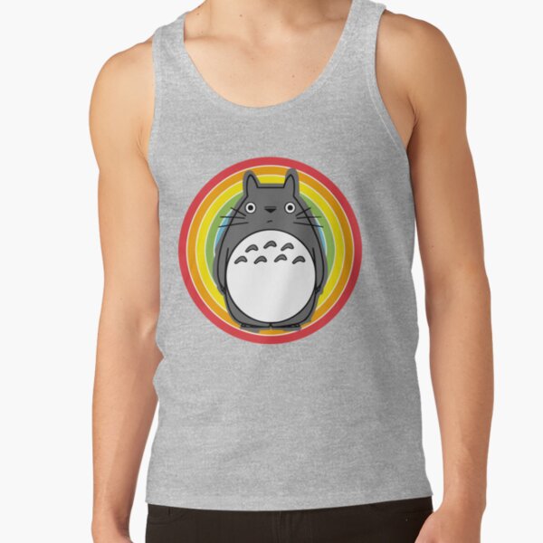 Totoro Rainbow Tank Top - Image 4