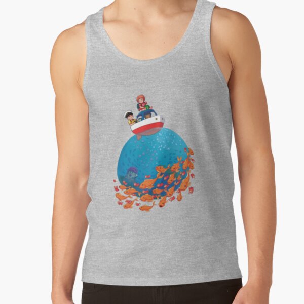 Ponyo Boat Sea Goldfish Tank Top - Image 5
