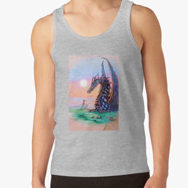 Tales From Earthsea Watercolor Tank Top - Image 4