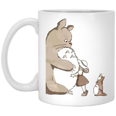 Totoro and Mei: Hugging Mug