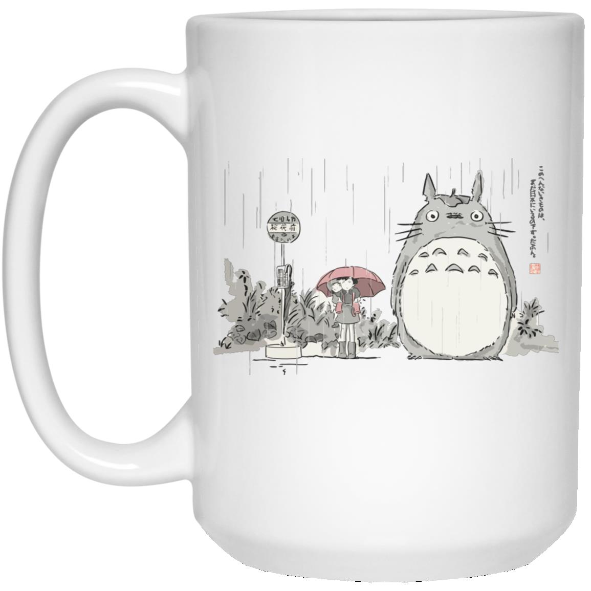 Totoro At The Bus Stop Mug - Image 2