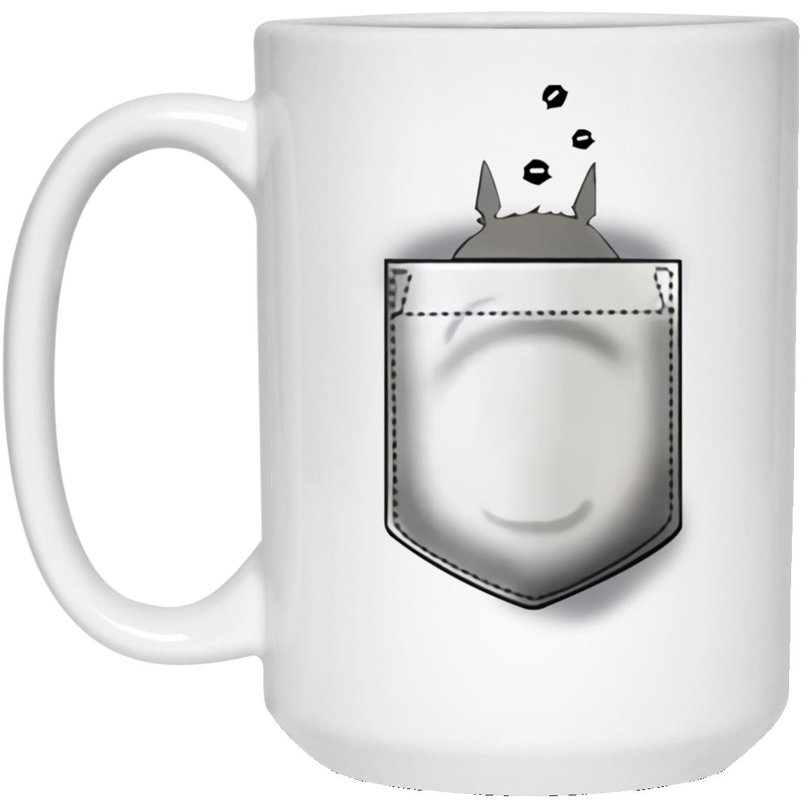 Totoro and Soot Balls in Pocket Mug - Image 2