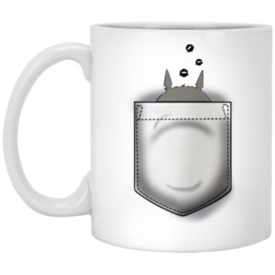 Totoro and Soot Balls in Pocket Mug