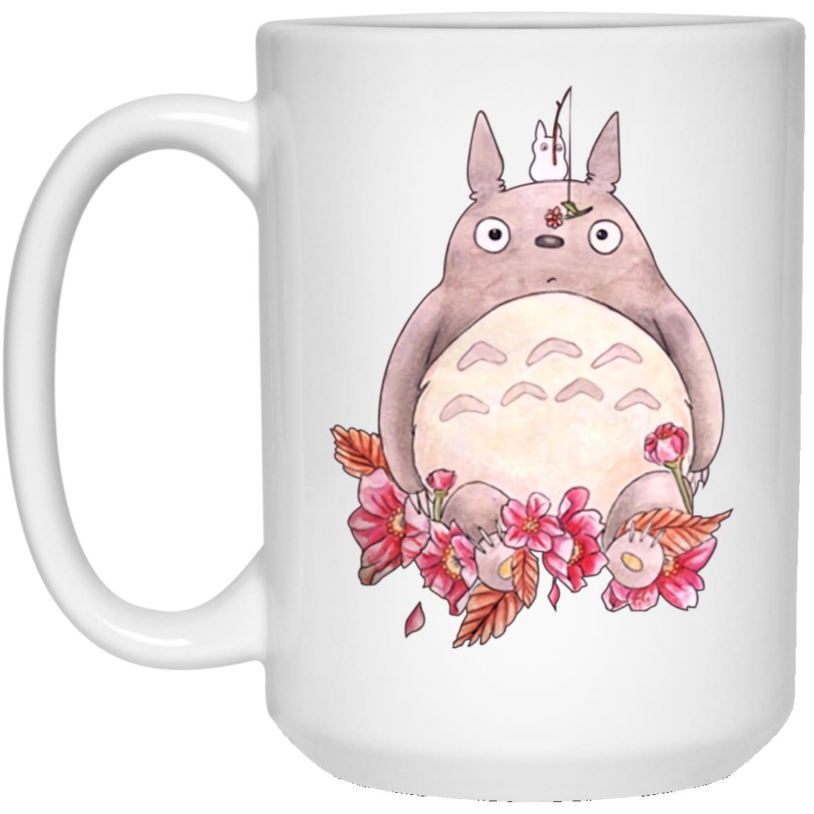 Totoro – Flower Fishing Mug - Image 2