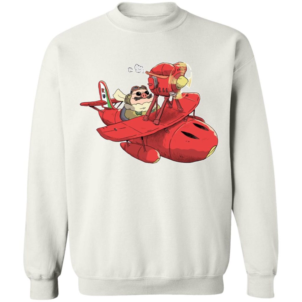 Studio Ghibli Porco Rosso Chibi Sweatshirt