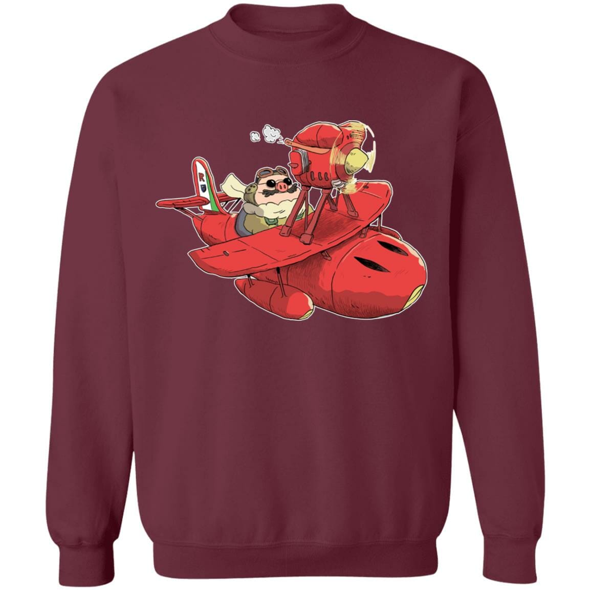 Studio Ghibli Porco Rosso Chibi Sweatshirt - Image 5