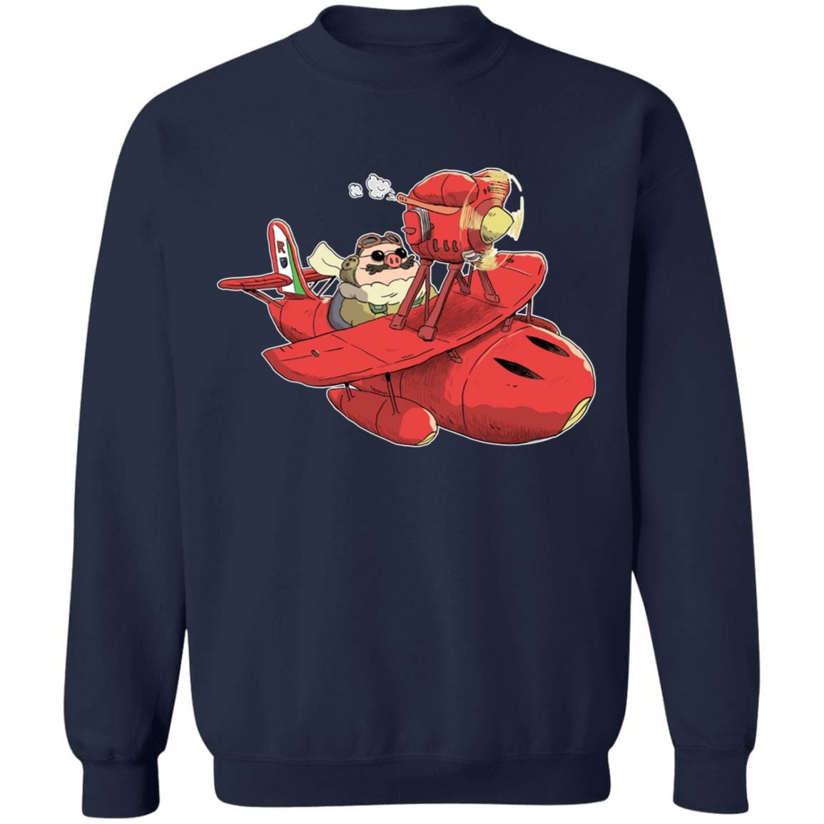 Studio Ghibli Porco Rosso Chibi Sweatshirt - Image 6