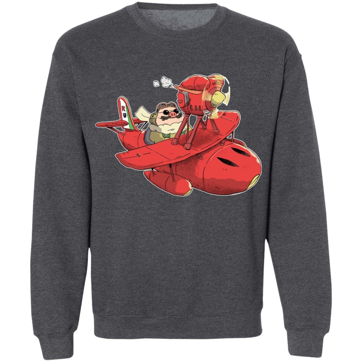 Studio Ghibli Porco Rosso Chibi Sweatshirt - Image 8