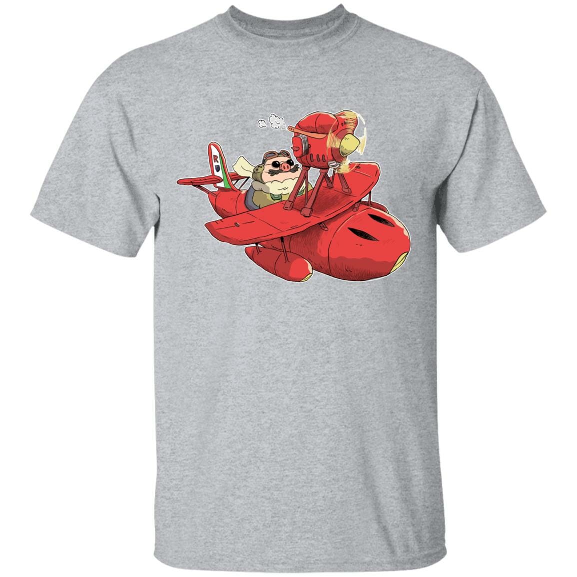 Hot 2025 Studio Ghibli Porco Rosso Chibi T-shirt - Image 10