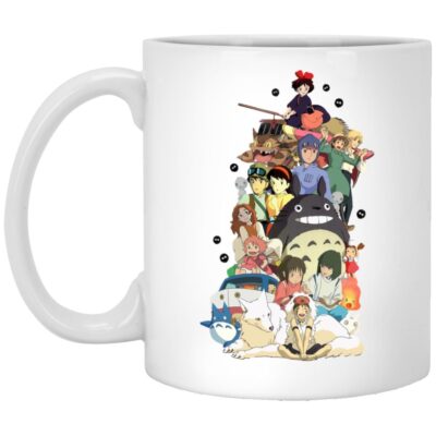 Ghibli Movie Characters Compilation Mug