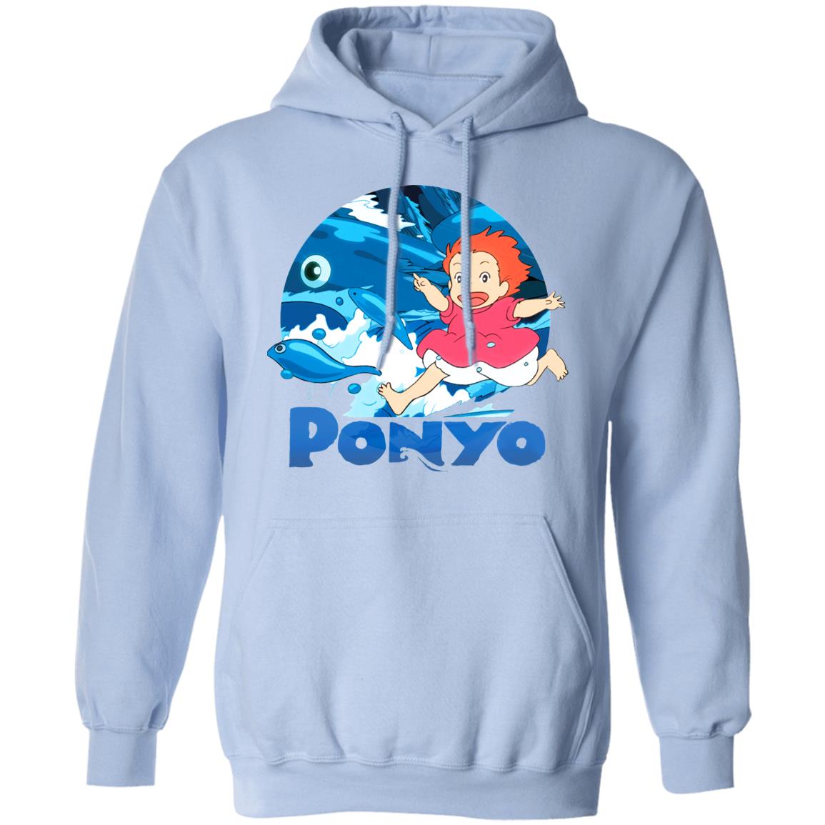 Ghibli Studio Ponyo On The Waves Hoodie Unisex - Image 7