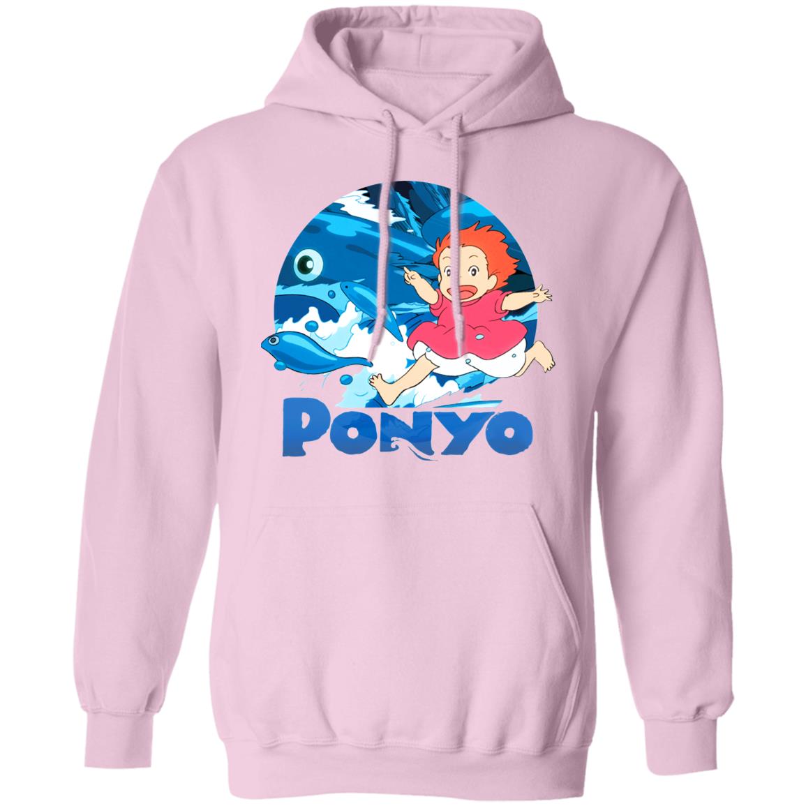 Ghibli Studio Ponyo On The Waves Hoodie Unisex - Image 8