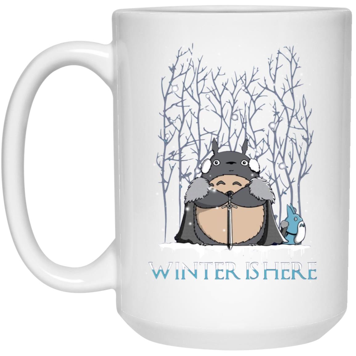Totoro Game of Throne Winter is Here Mug - Image 2