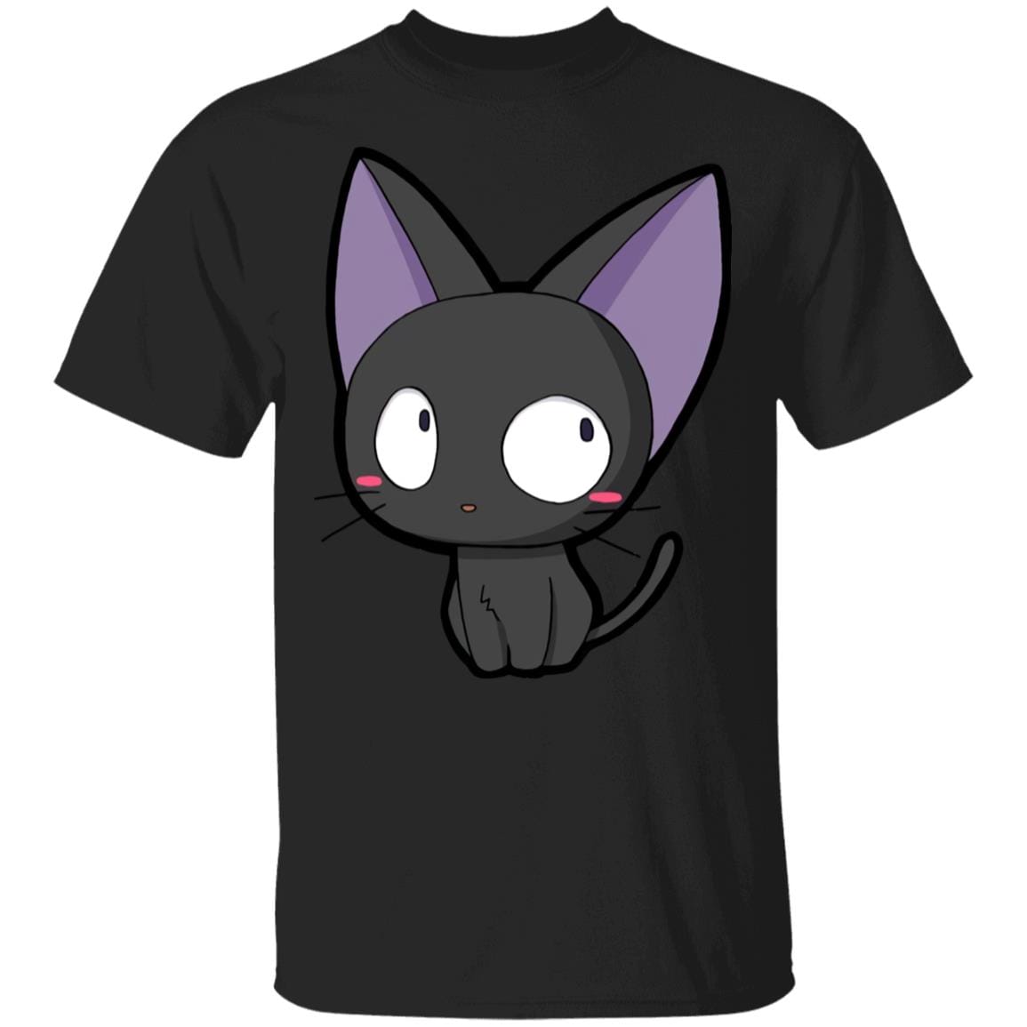 Kiki’s Delivery Service – Jiji Chibi T-shirt - Image 4