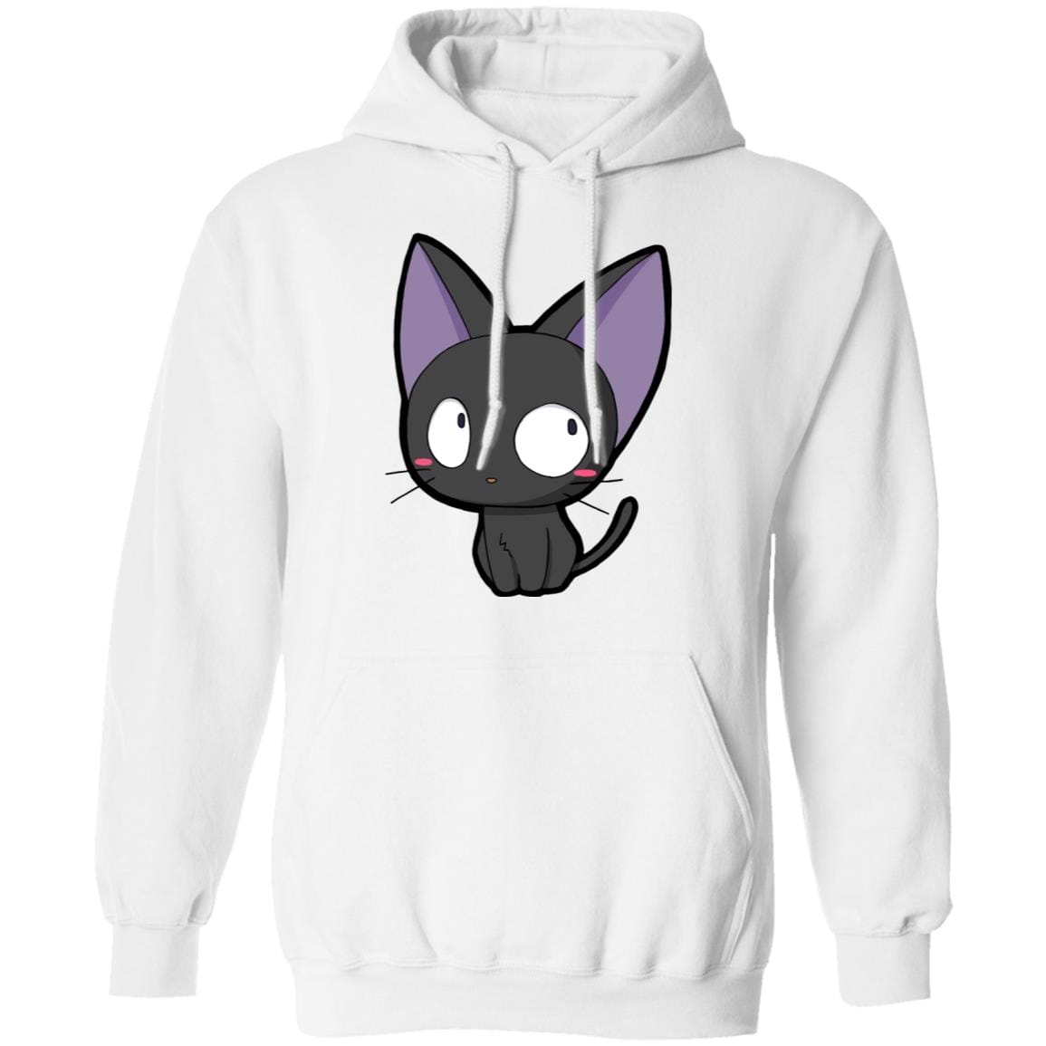 Kiki’s Delivery Service – Jiji Chibi Hoodie - Image 2