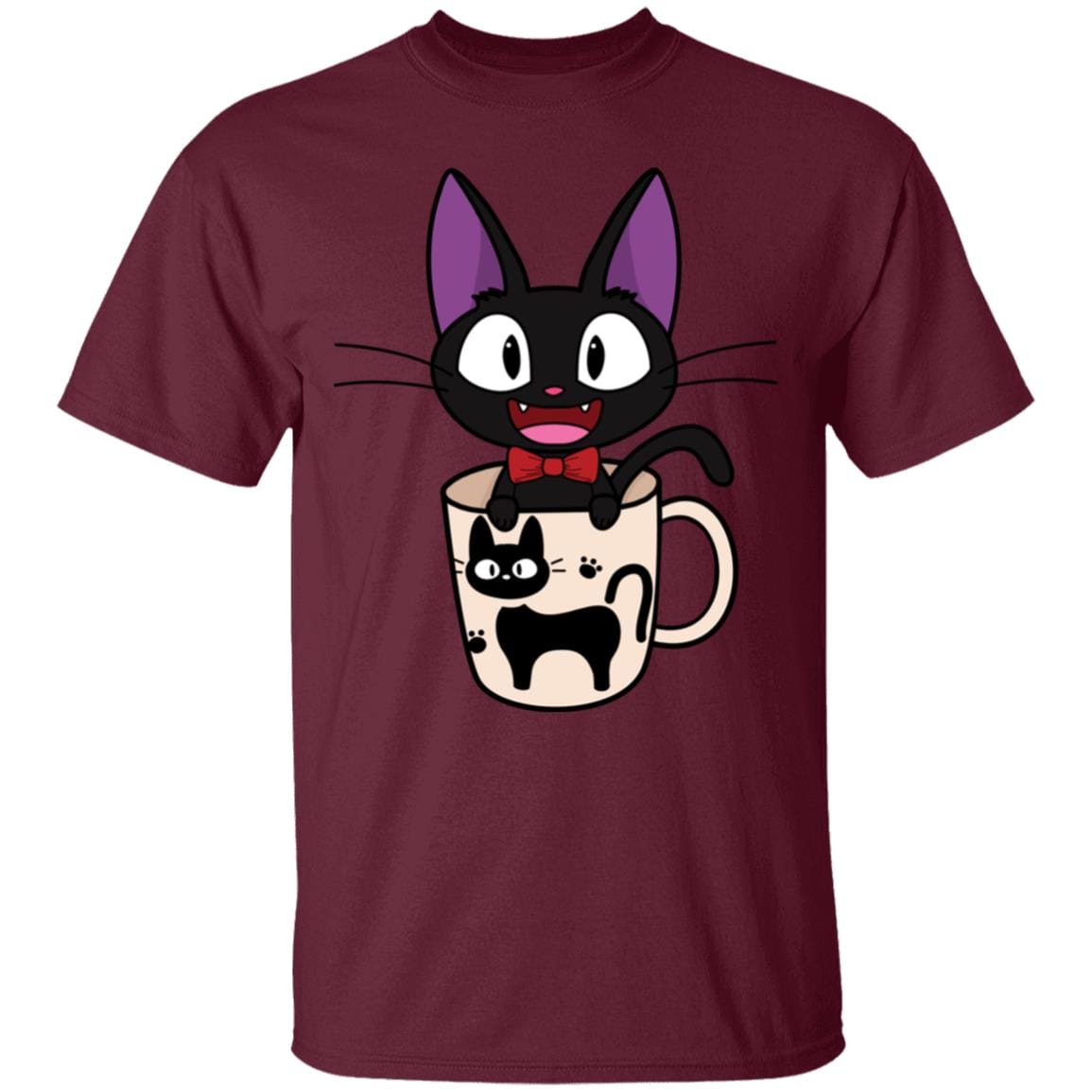Jiji in the Cat Cup T-shirt - Image 7