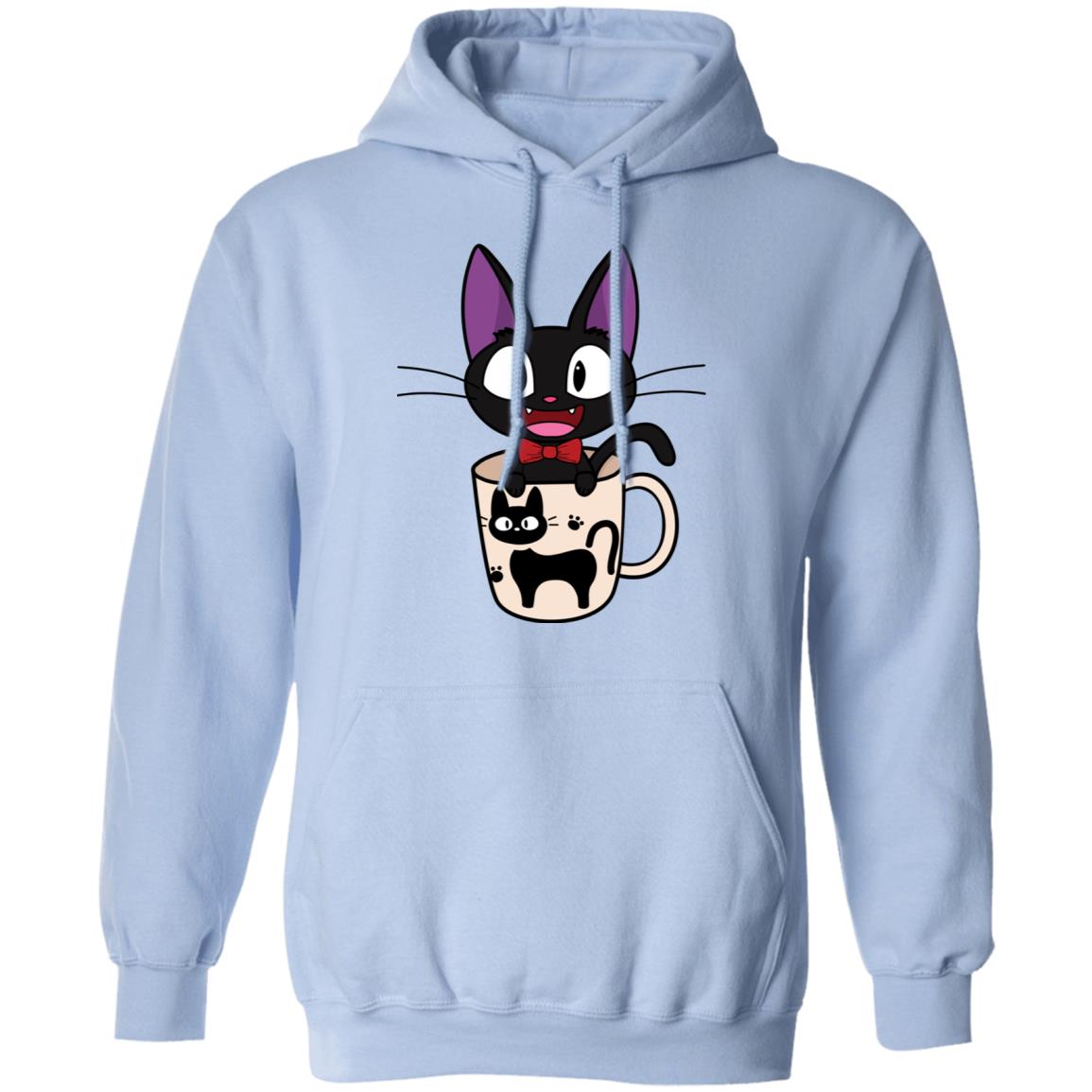 Jiji in the Cat Cup Hoodie - Image 7