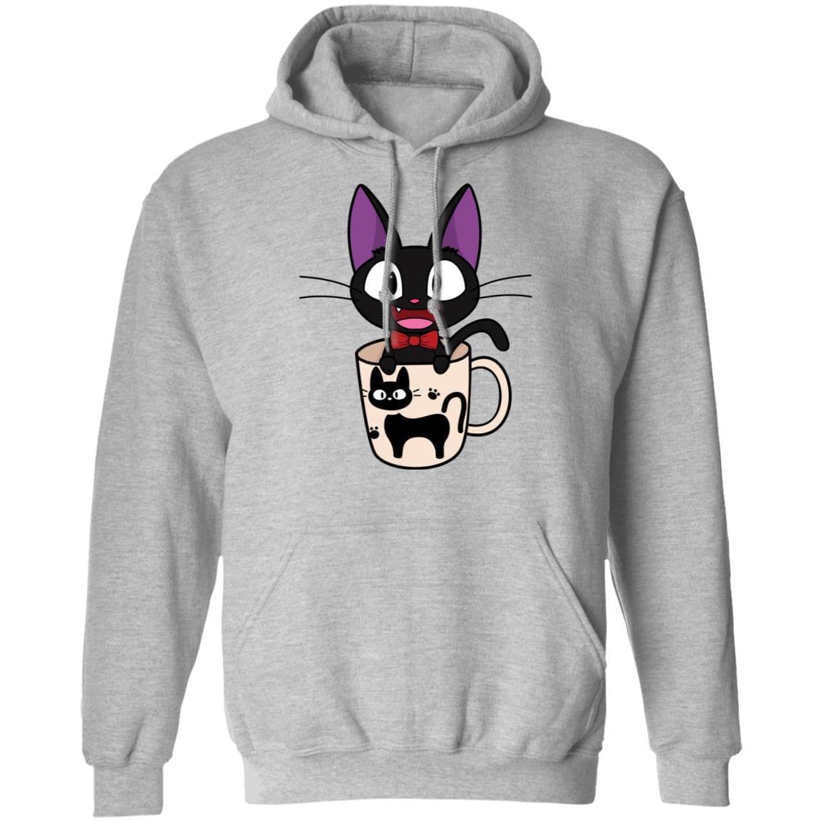 Jiji in the Cat Cup Hoodie