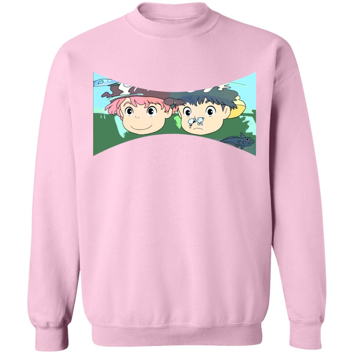 Ponyo and Sosuke Sweatshirt Unisex - Image 10