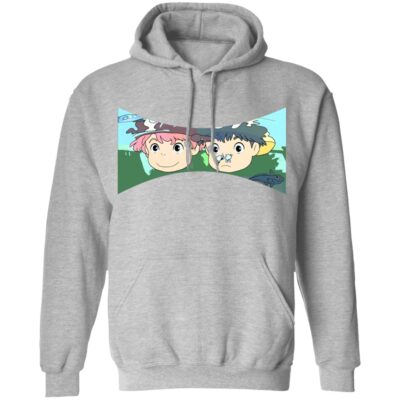 Ponyo and Sosuke Hoodie Unisex