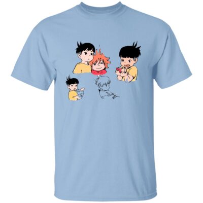 Ponyo and Sosuke Sketch T-shirt
