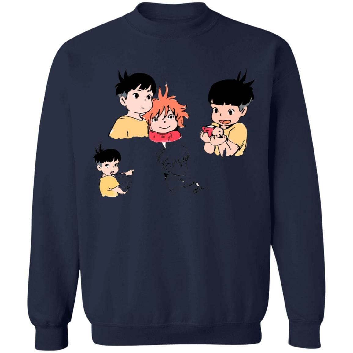 Studio Ghibli Ponyo and Sosuke Sketch Sweatshirt - Image 6